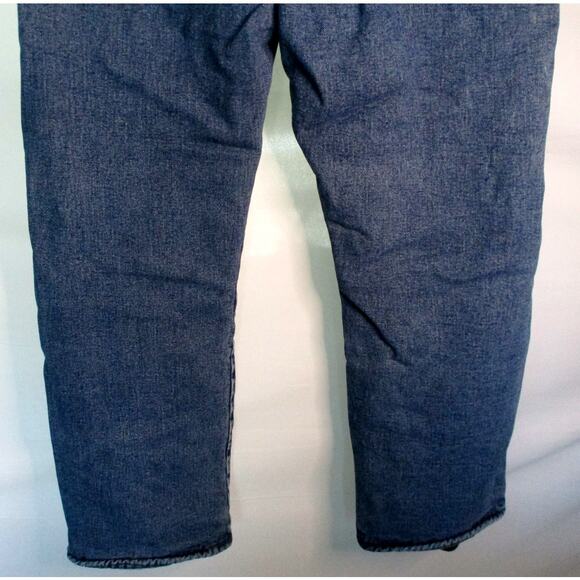 Wrangler Men's Rugged Wear Straight Blue Jeans Fleece Lined Size 36 X 30 - Picture 6 of 10